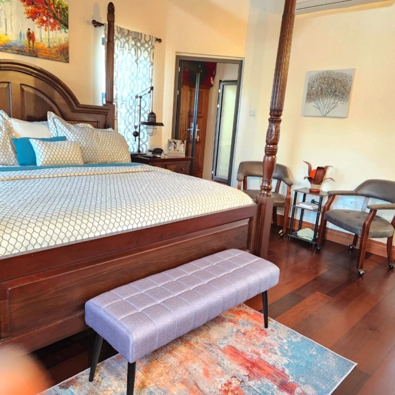 La Belle Maison St Lucia real Estate king bed