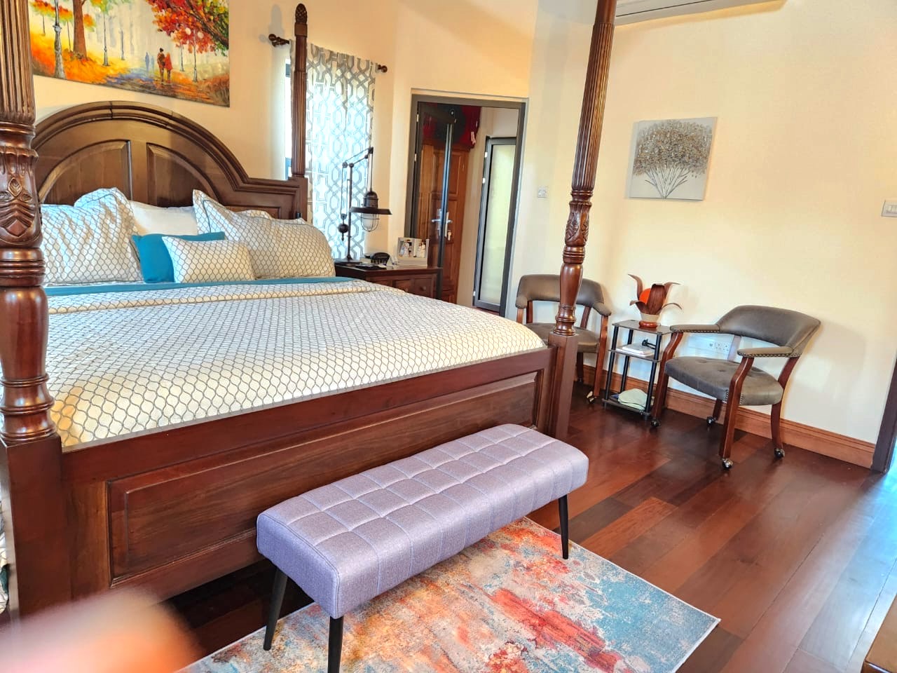 La Belle Maison St Lucia real Estate king bed