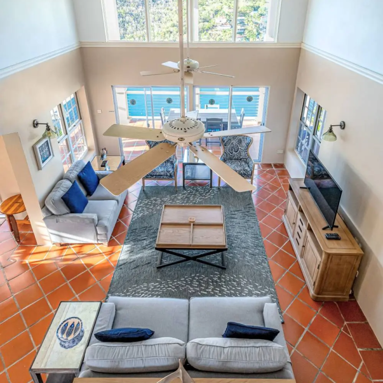 st lucia real estate for sale photos tv room