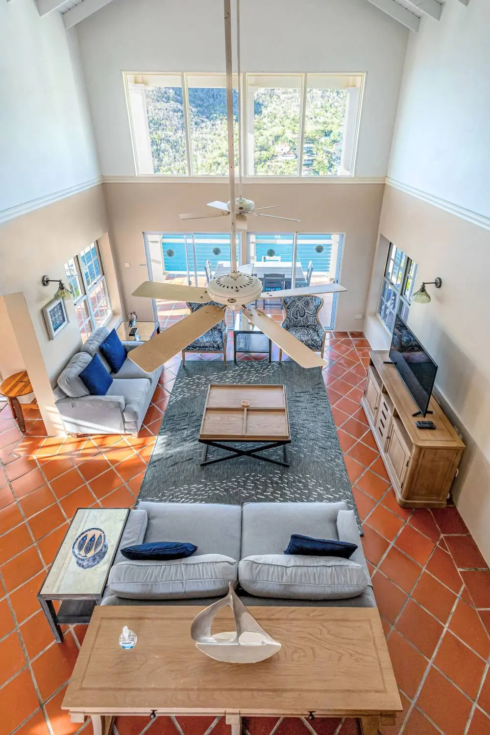st lucia real estate for sale photos tv room