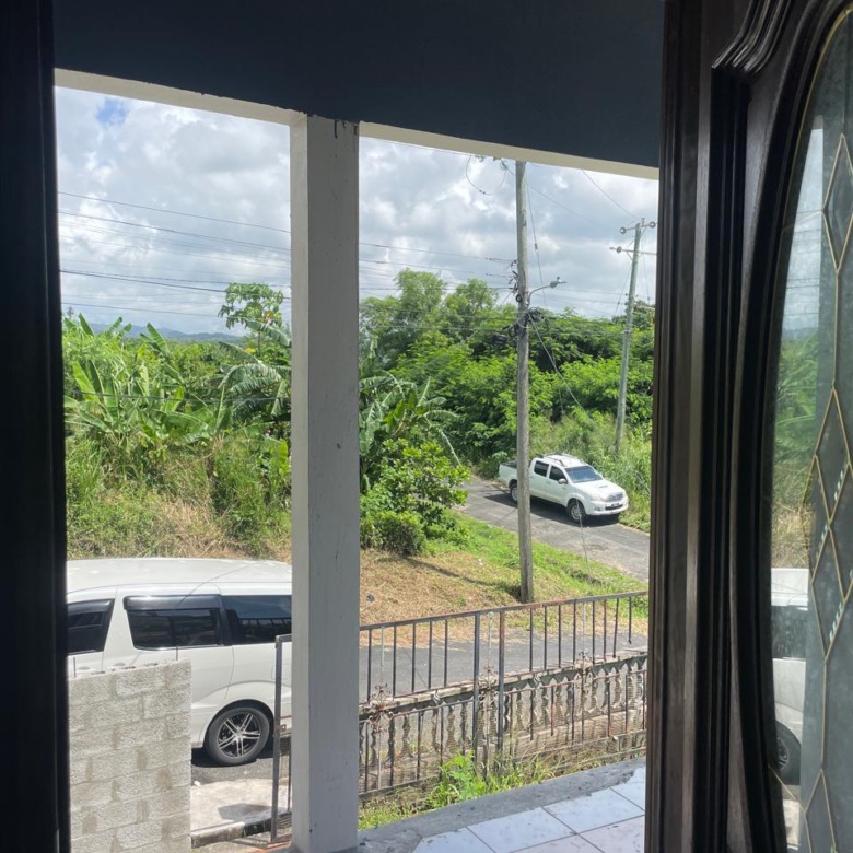 st lucia real estate : 4 Bed House For Sale In Vieux Fort road view