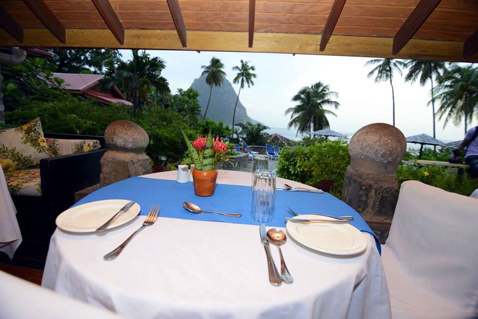 st lucia real estate: 10 Bed Beach Resort For Sale in Soufriere saint lucia piton view