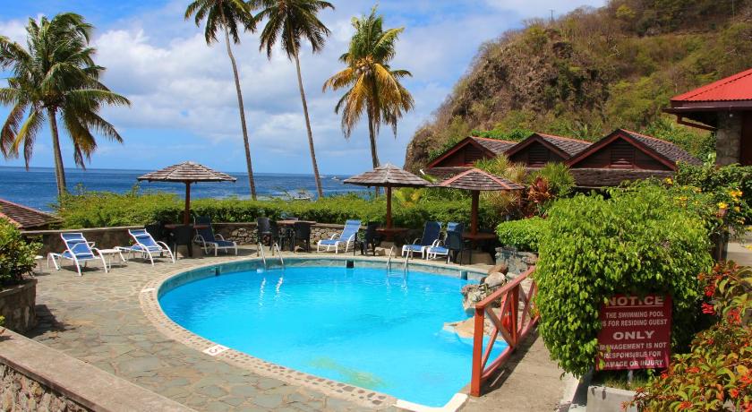 st lucia real estate: 10 Bed Beach Resort For Sale in Soufriere saint lucia sea view