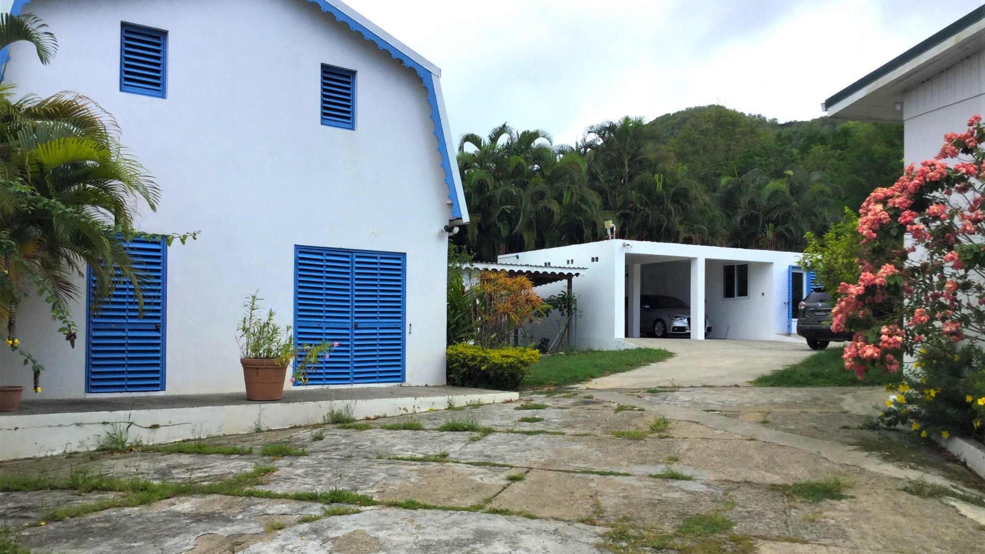 house for sale in st lucia monchy3 St Lucia real estate :House For Sale In St Lucia Monchy driveway
