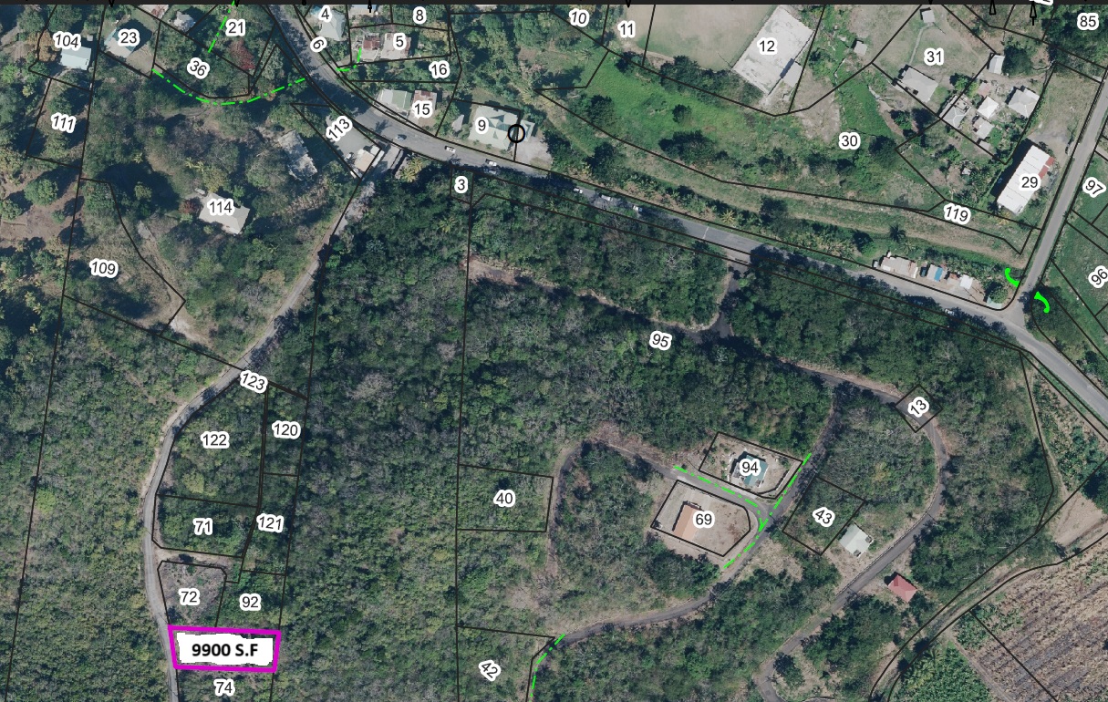 9,900 SF Lot for Sale – La Caye, Dennery, St. Lucia