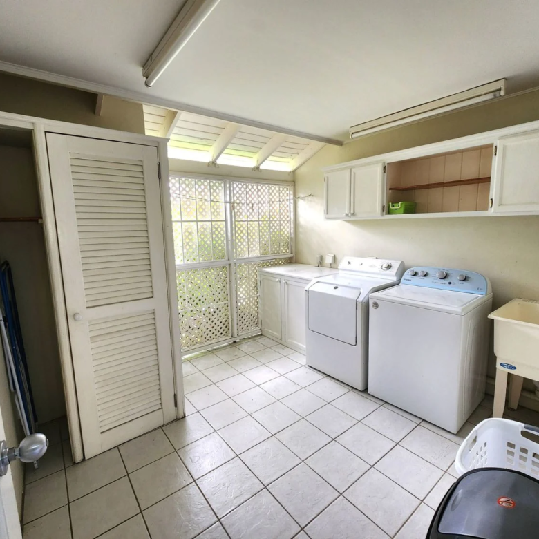 st lucia real estate bay view condo for sale laundary