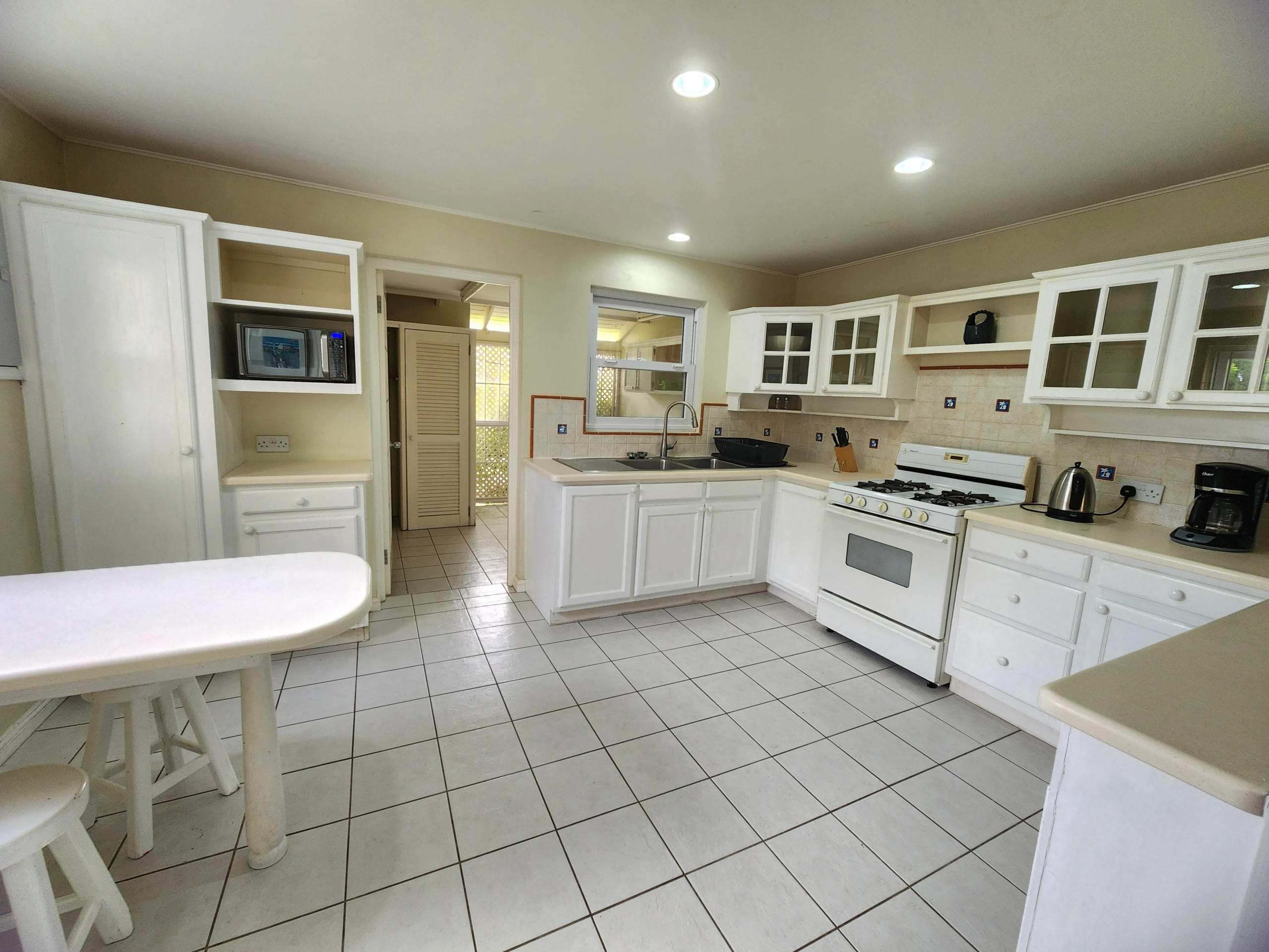Bay view villa 34 st lucia real estate bay view condo for sale large kitchen
