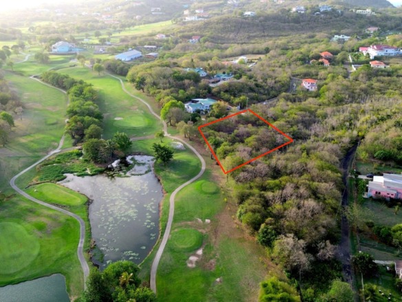 Land For Sale in St. Lucia With Golf Course View