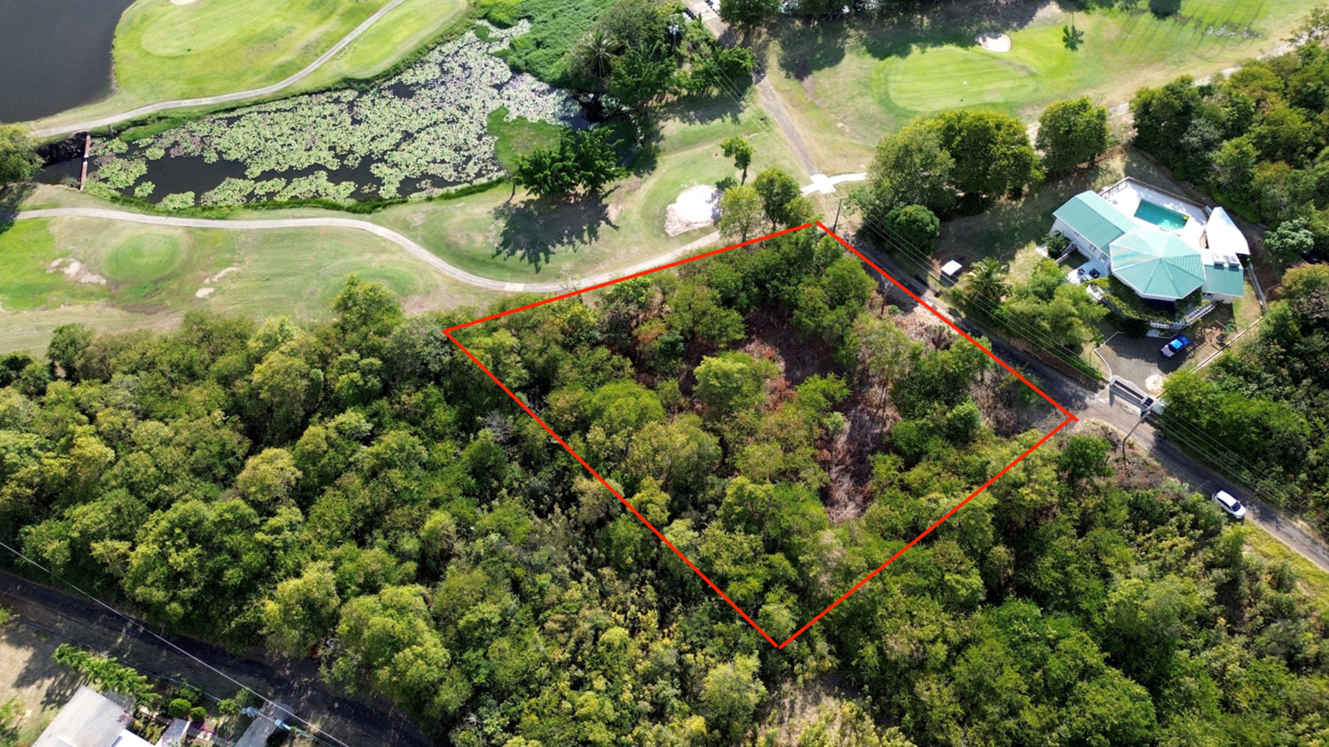 Land For Sale in St Lucia With Golf Course View st lucia real estate