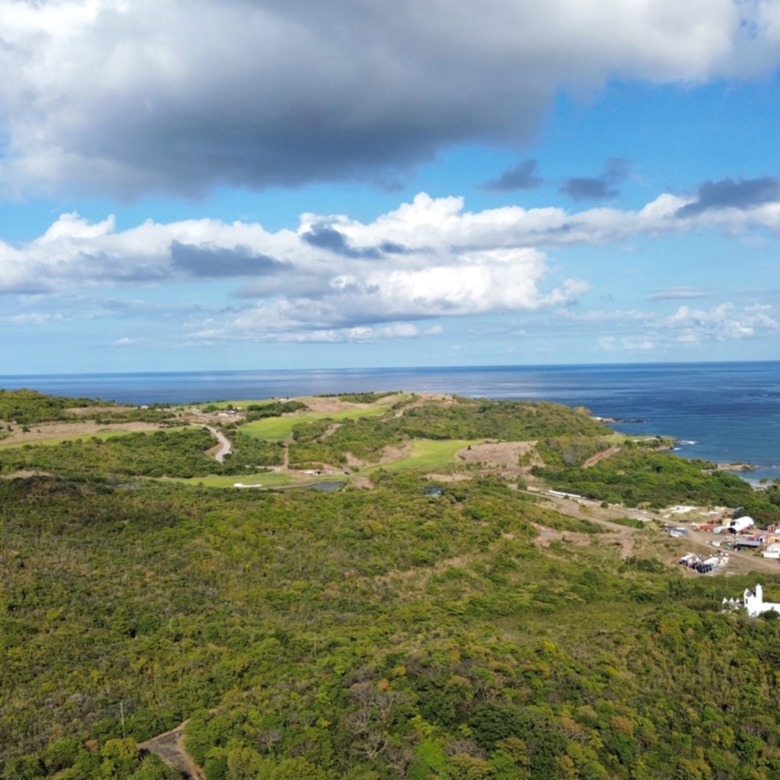 Land For Sale in St Lucia With Golf Course View cabot views