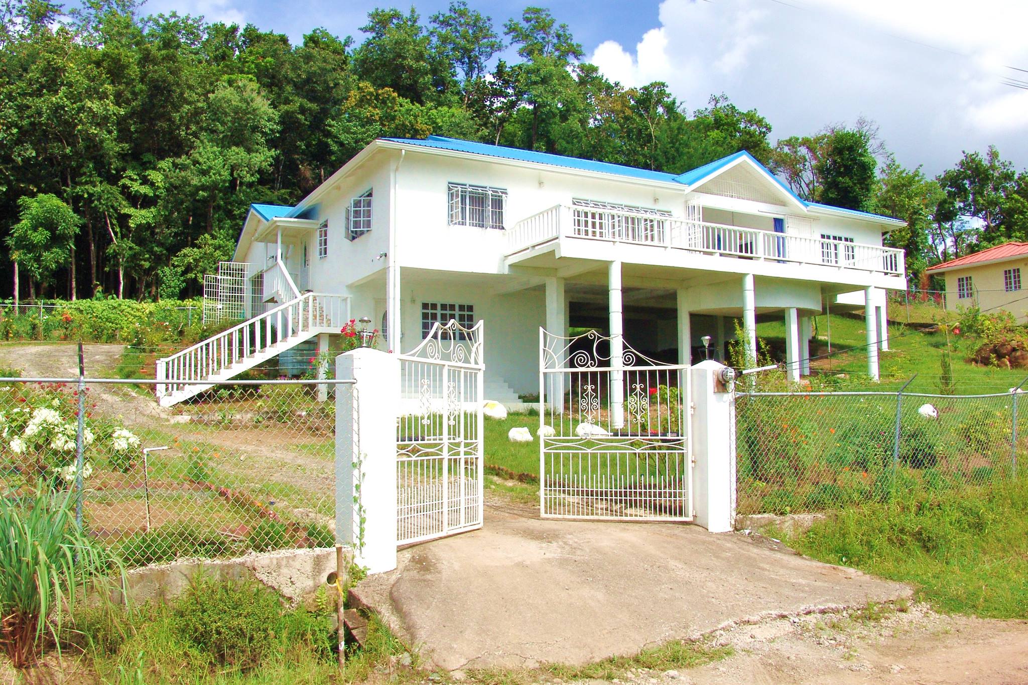 house and land for sale in st lucia castries front