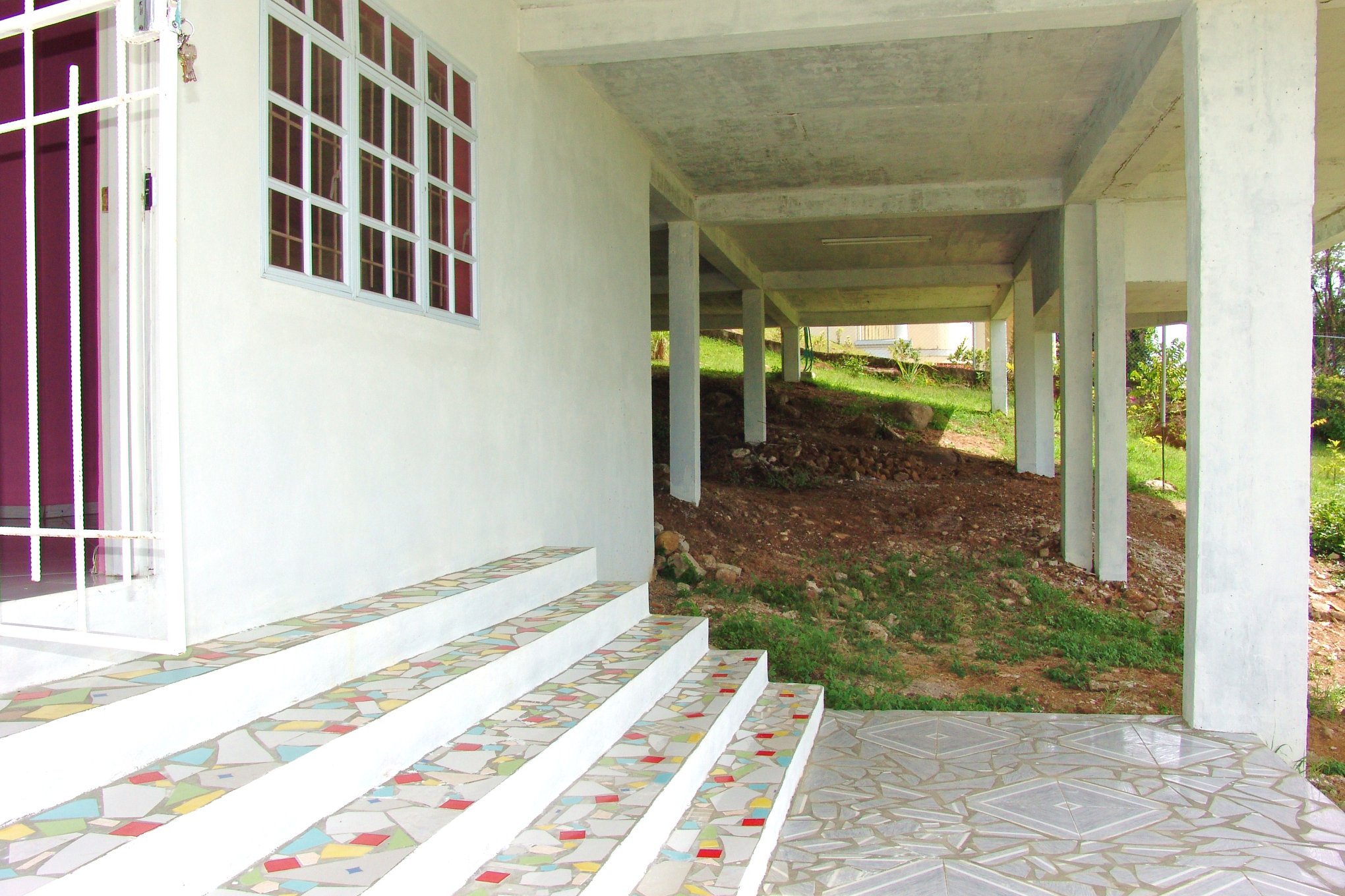 house and land for sale in st lucia castries under house