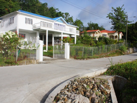 Sea View Villa with Pool & Orchard in Castries St Lucia