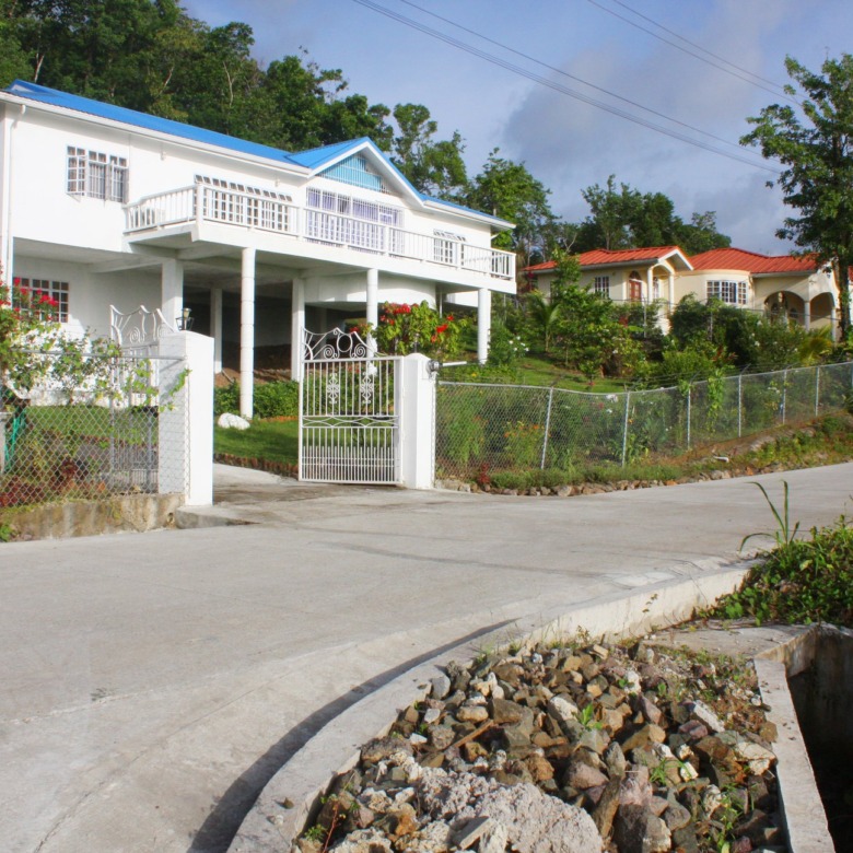 Sea View Villa with Pool & Orchard in Castries