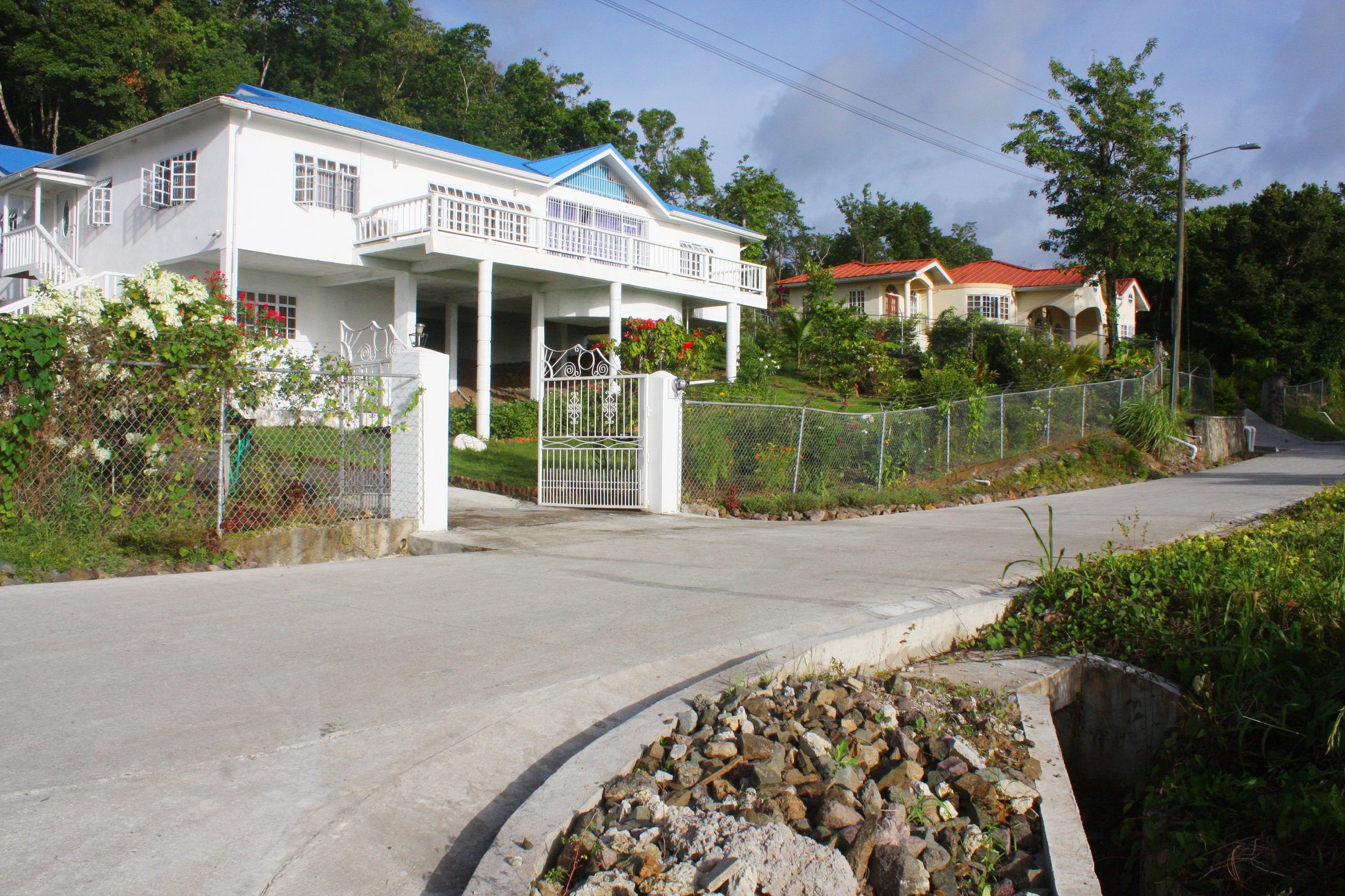 Sea View Villa with Pool & Orchard in Castries St Lucia