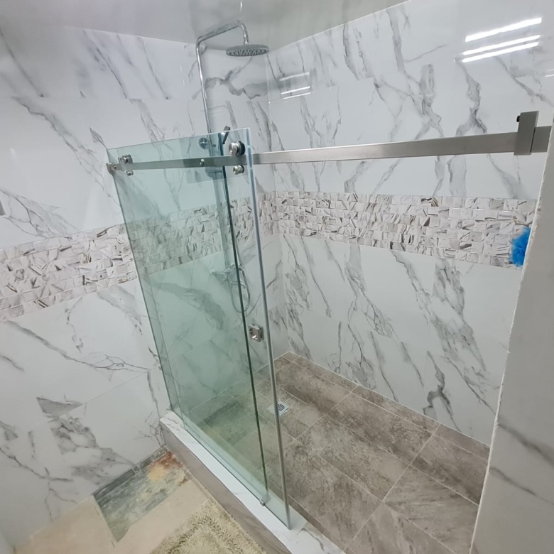 Three Houses in One, Perfect for Living and Investment in Viesux Fort st lucia real estate silide bath door