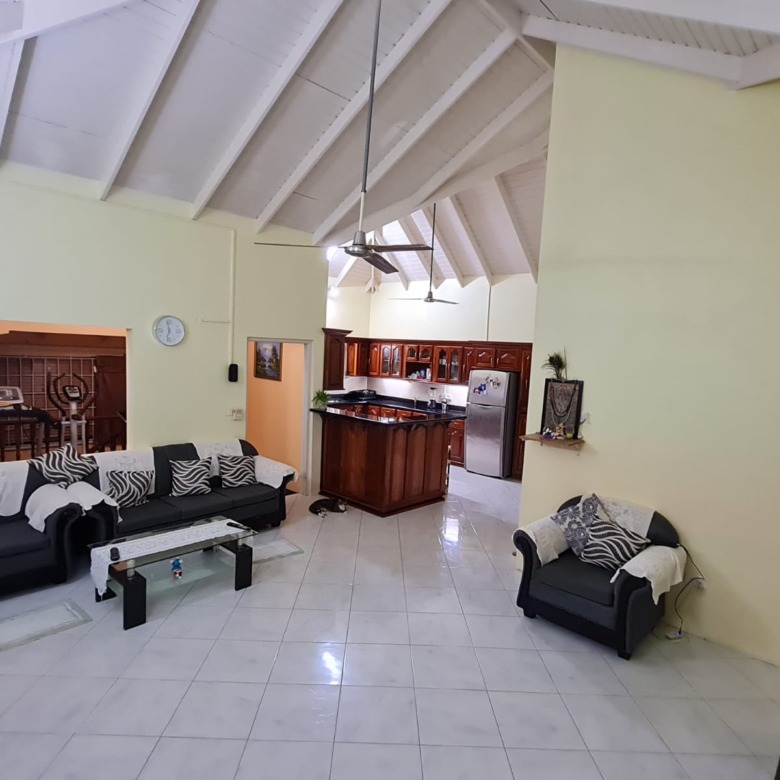 Three Houses in One, Perfect for Living and Investment in Viesux Fort st lucia real estate sitting room