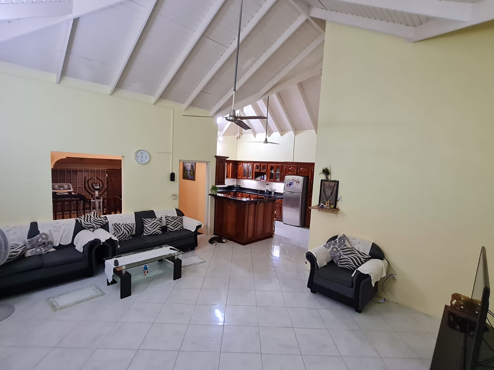Three Houses in One, Perfect for Living and Investment in Viesux Fort st lucia real estate sitting room