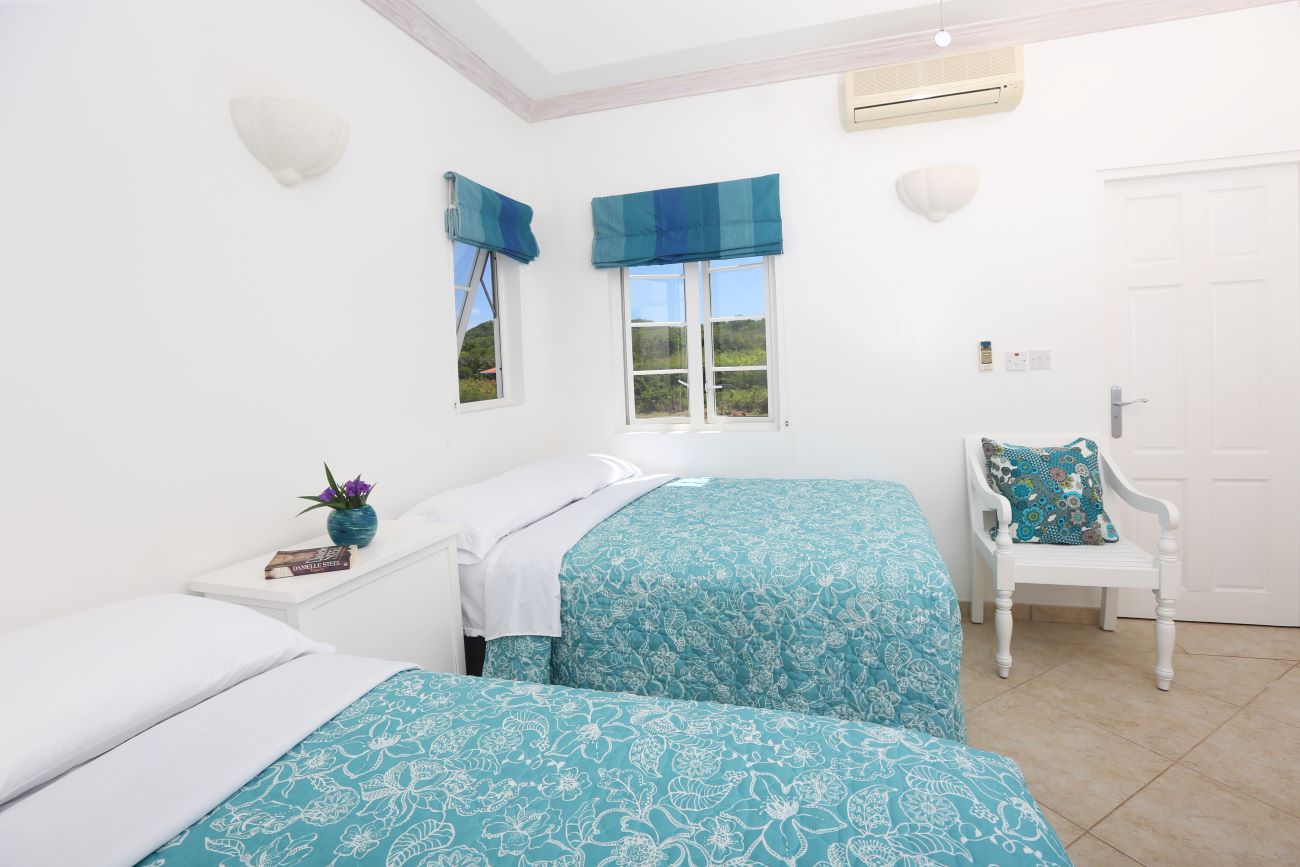 luxury St Lucia Real Estate - Villas on the Green #18 double single bed