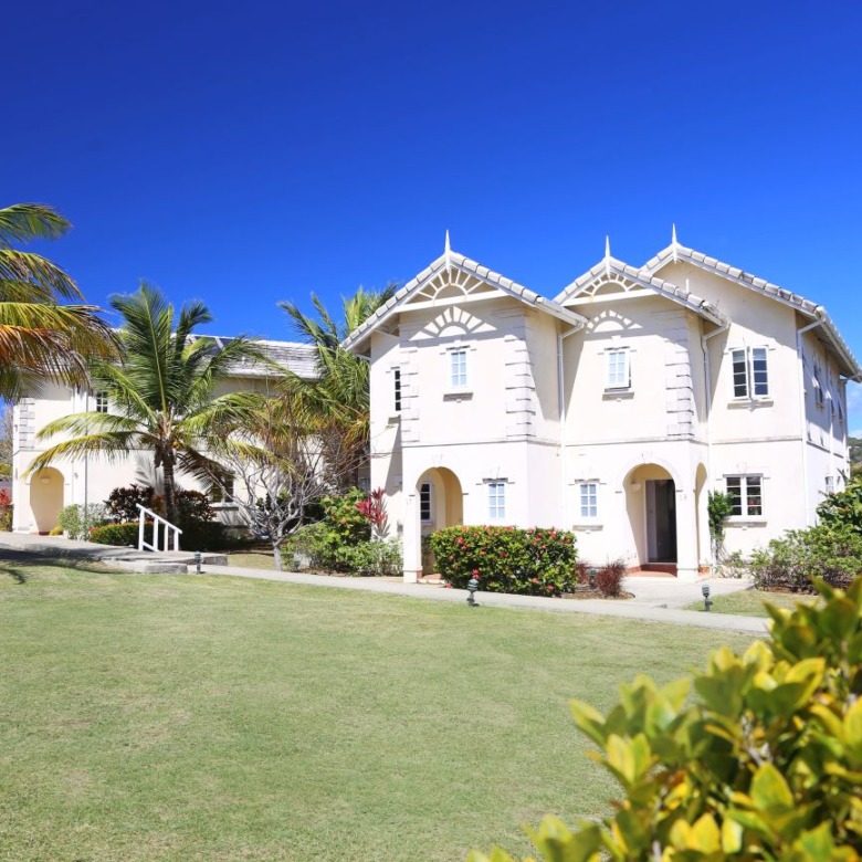 luxury St Lucia Real Estate - Villas on the Green #18 garden