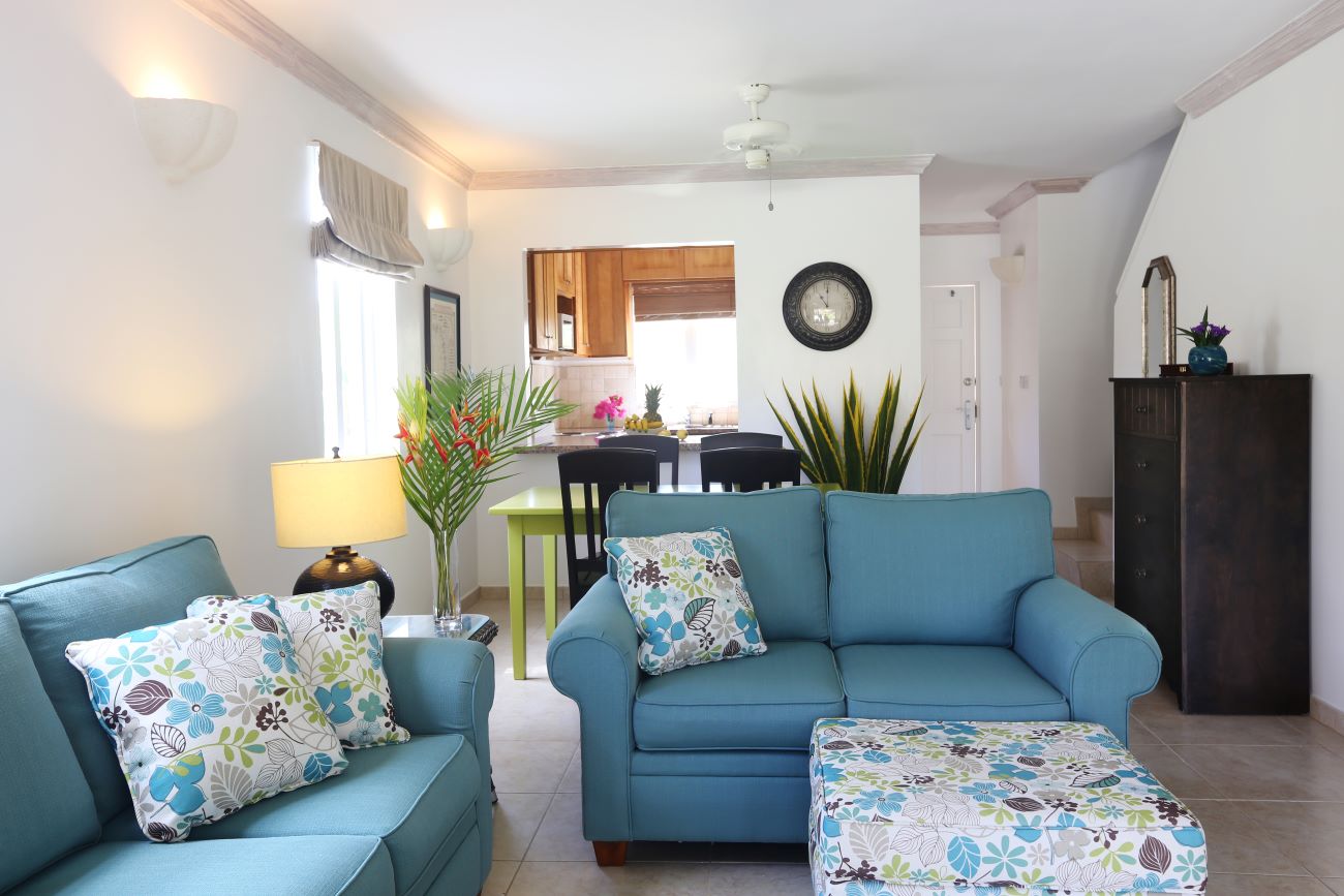 luxury St Lucia Real Estate - Villas on the Green #18 sofas