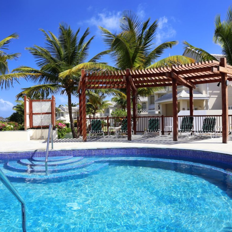 luxury St Lucia Real Estate - Villas on the Green #18 swimming pool