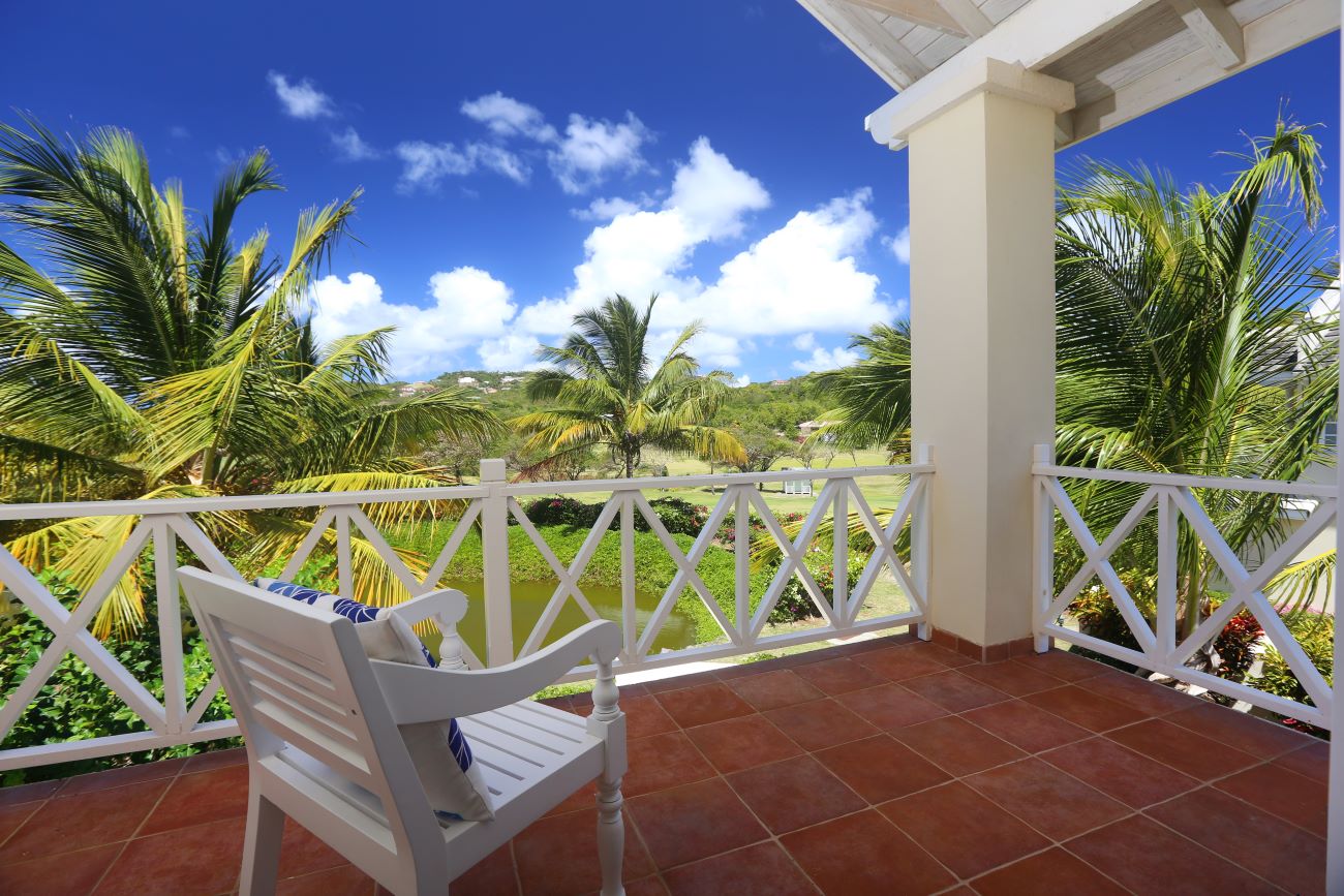 luxury St Lucia Real Estate - Villas on the Green #18 golf view