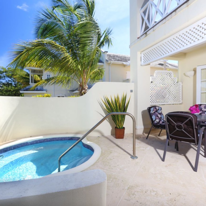 luxury St Lucia Real Estate - Villas on the Green #18 small pool
