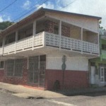 Prime Corner Lot with Commercial Building for sale in castries st lucia