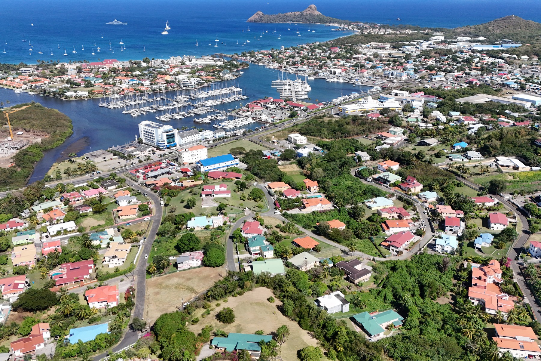 Oceanview Villa on 1.5 Acres in Bonne Terre, St. Lucia
