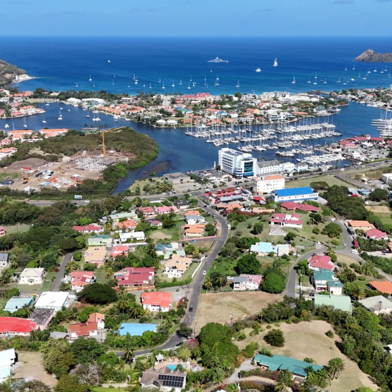 Oceanview Villa on 1.5 Acres in Bonne Terre, St. Lucia real estate