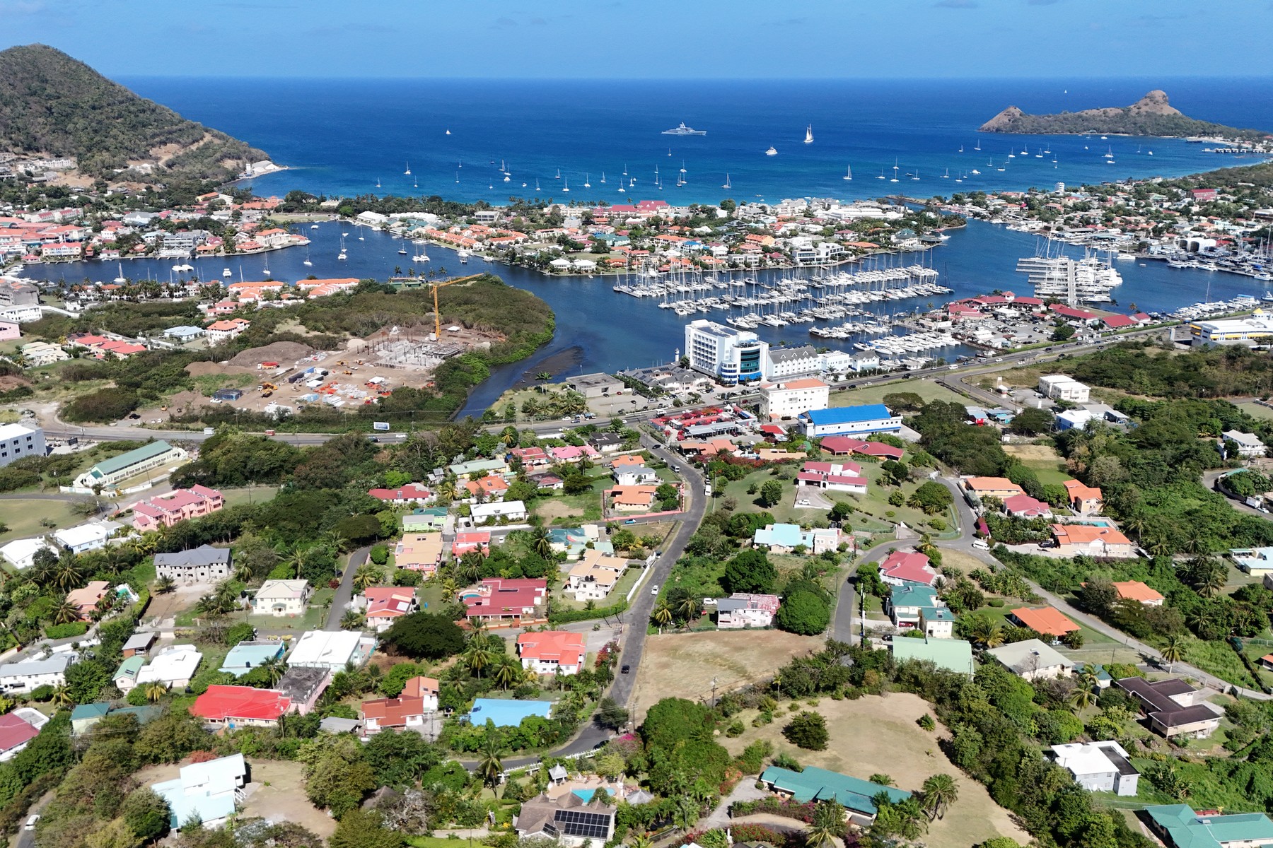 Oceanview Villa on 1.5 Acres in Bonne Terre, St. Lucia real estate