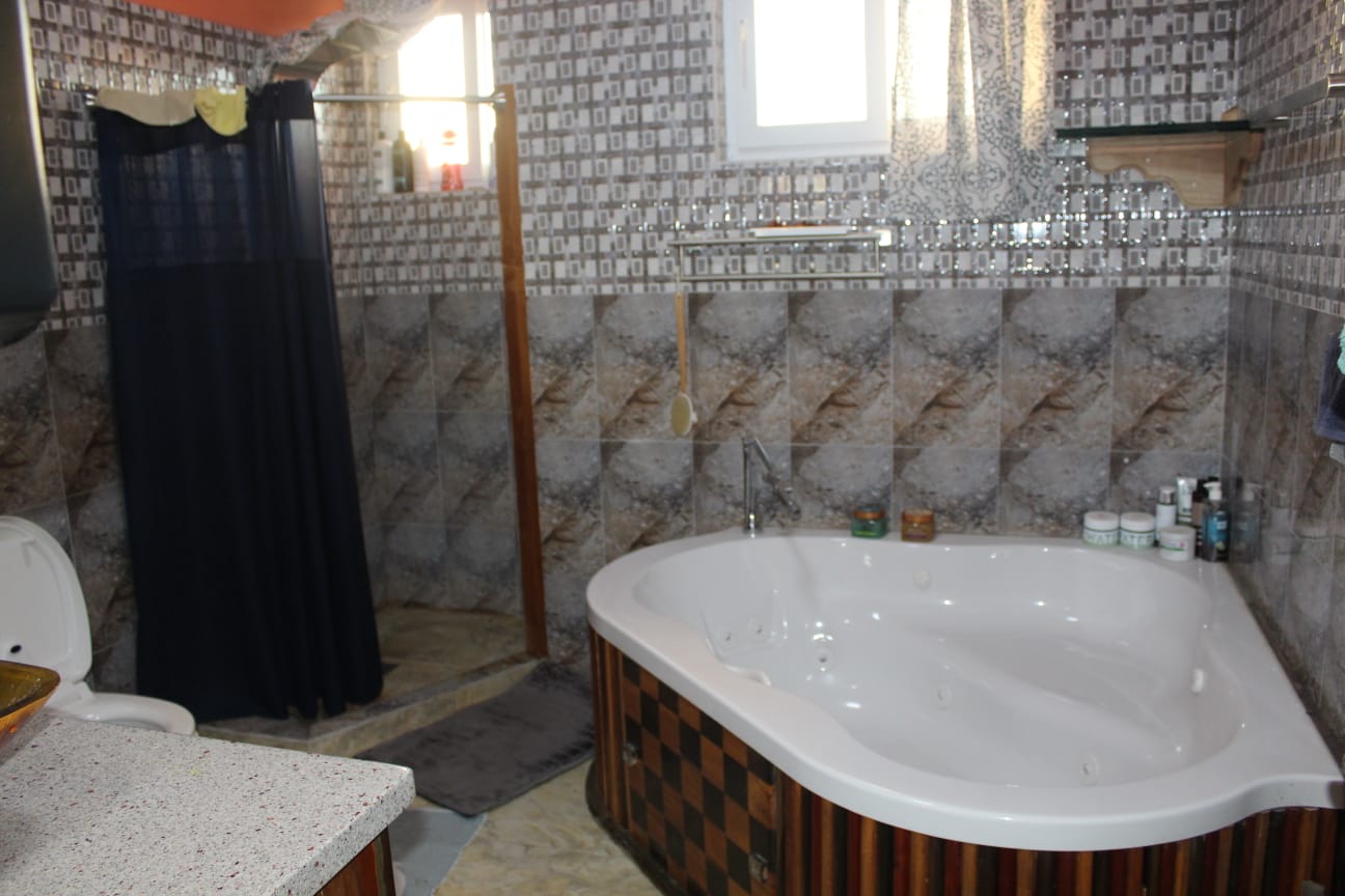 House and land for sale in St Lucia jacuzzi