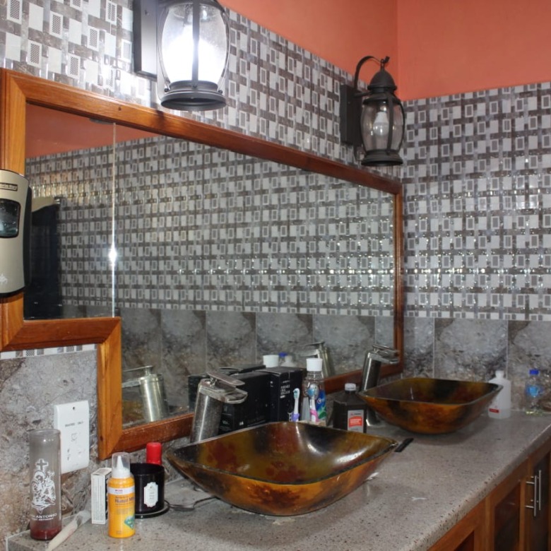 House and land for sale in St Lucia washroom