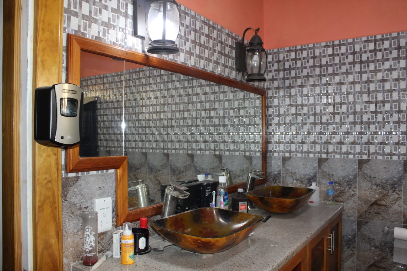 House and land for sale in St Lucia washroom