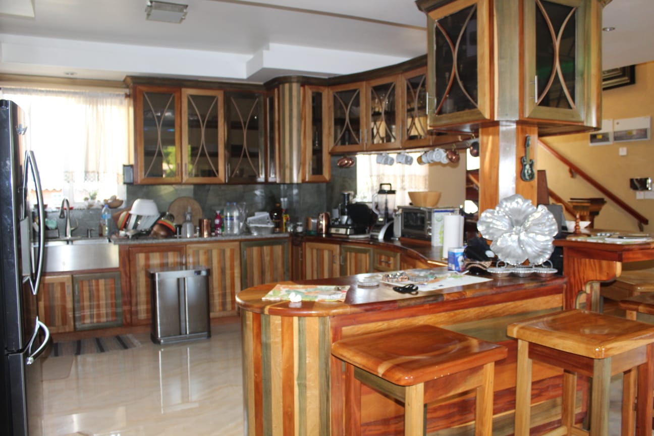 House and land for sale in Saint Lucia kitchen