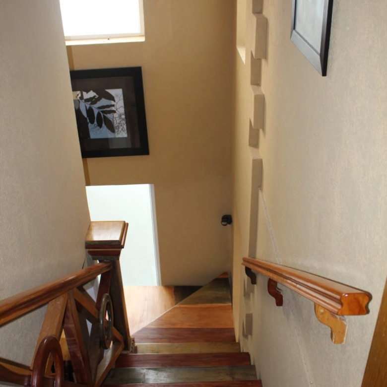House and land for sale in St Lucia staircase