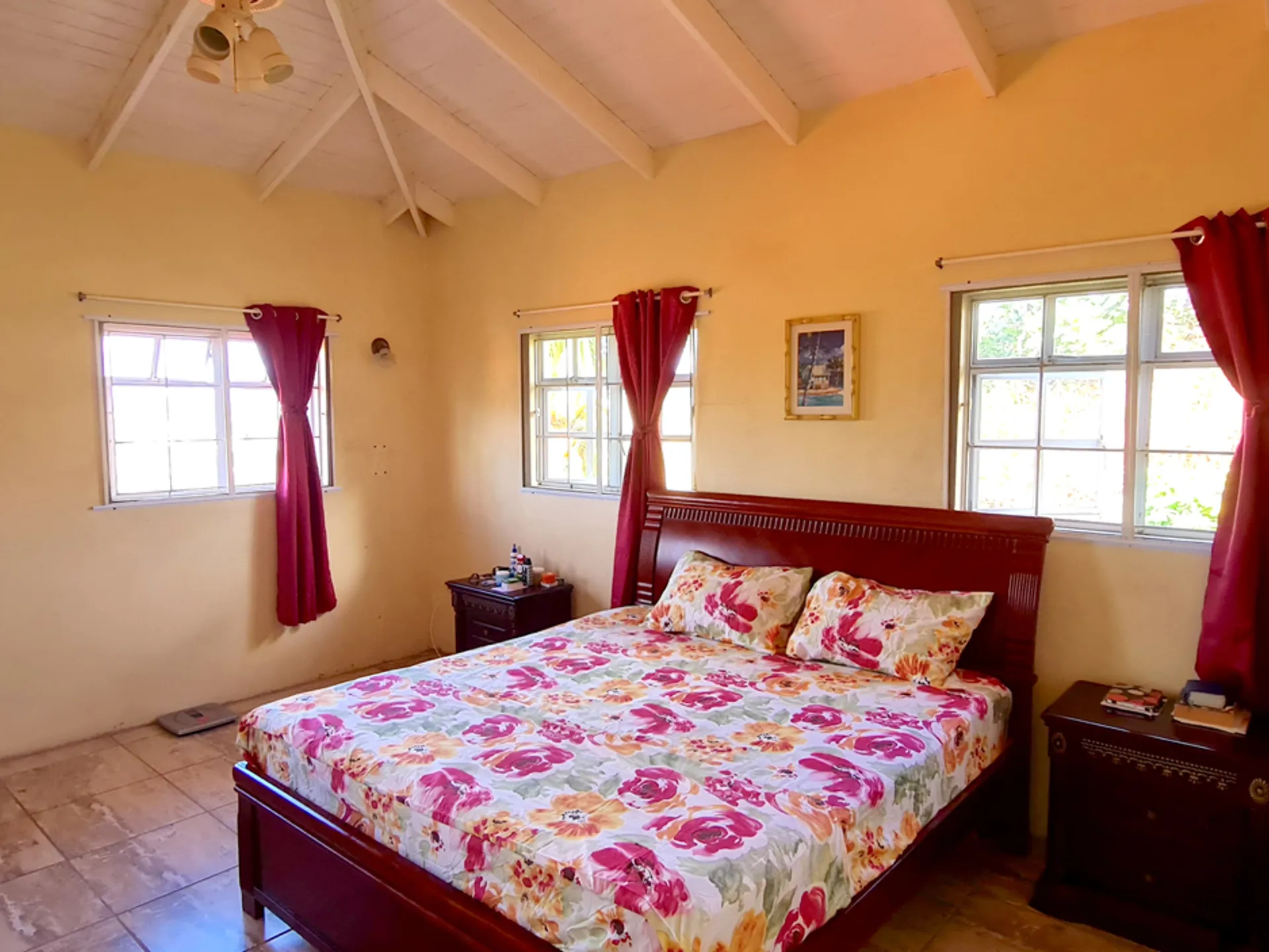 villa for sale in Gros Islet St Lucia- Sunset View Villa bedroom