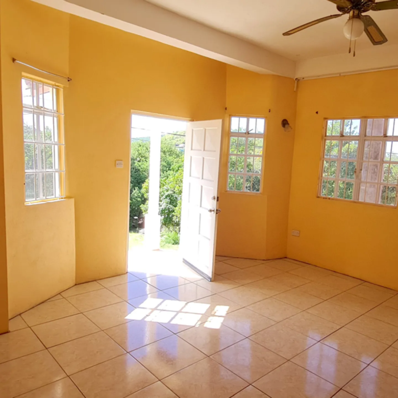 villa for sale in Gros Islet St Lucia- Sunset View Villa living room