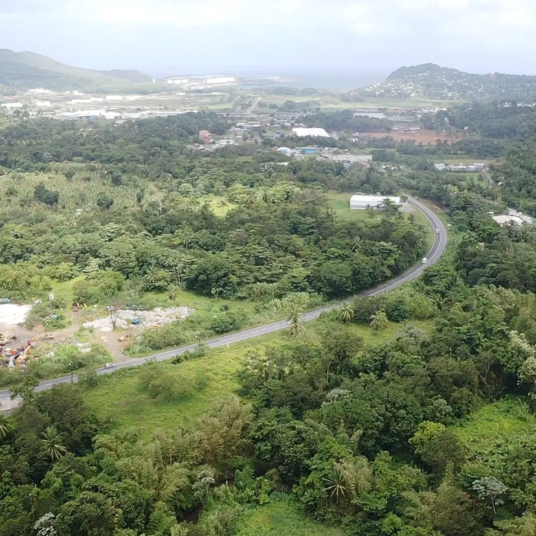 land for sale in st lucia cul-de-sac castries backfilled