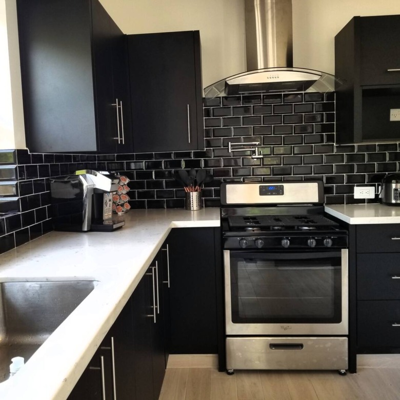 luxury Vieux fort st lucia real estate villa for sale kitchen