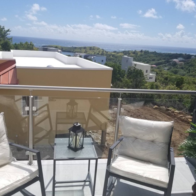 luxury Vieux fort st lucia real estate villa for sale varandah