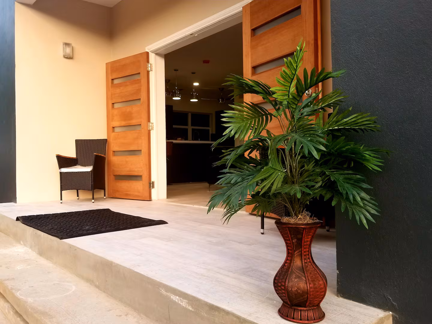 Vieux fort st lucia real estate vila for sale entrance