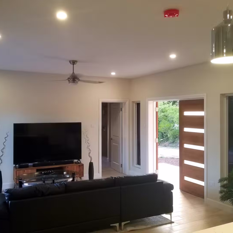 Vieux fort st lucia real estate living area
