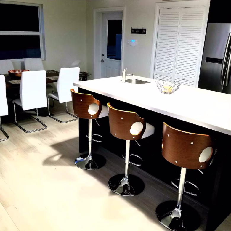 Vieux fort st lucia real estate rentals kitchen dinner