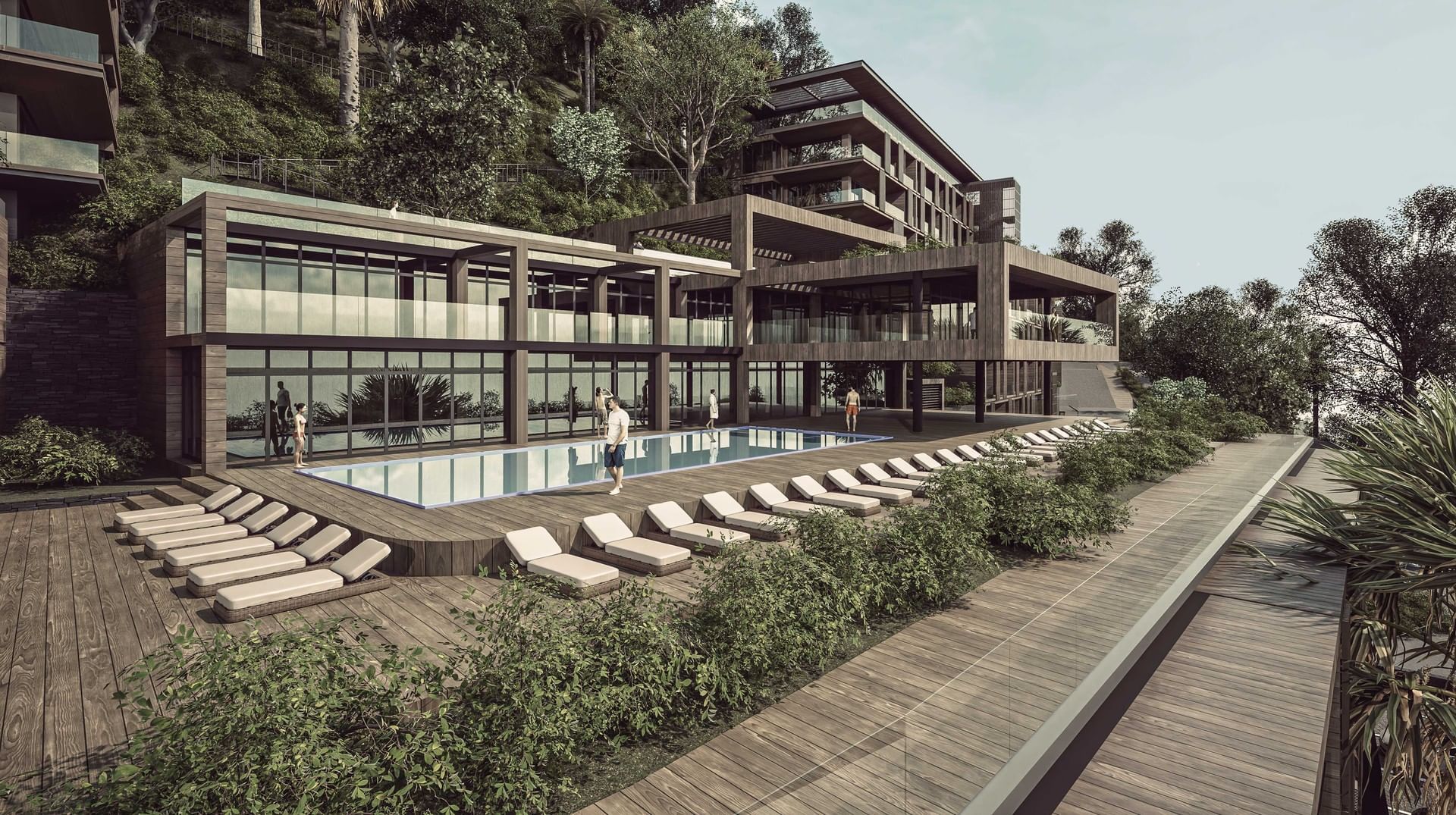 Sunset Residence22 St. Lucia Sunset homes– 2-Bed Luxury Apartments for salle