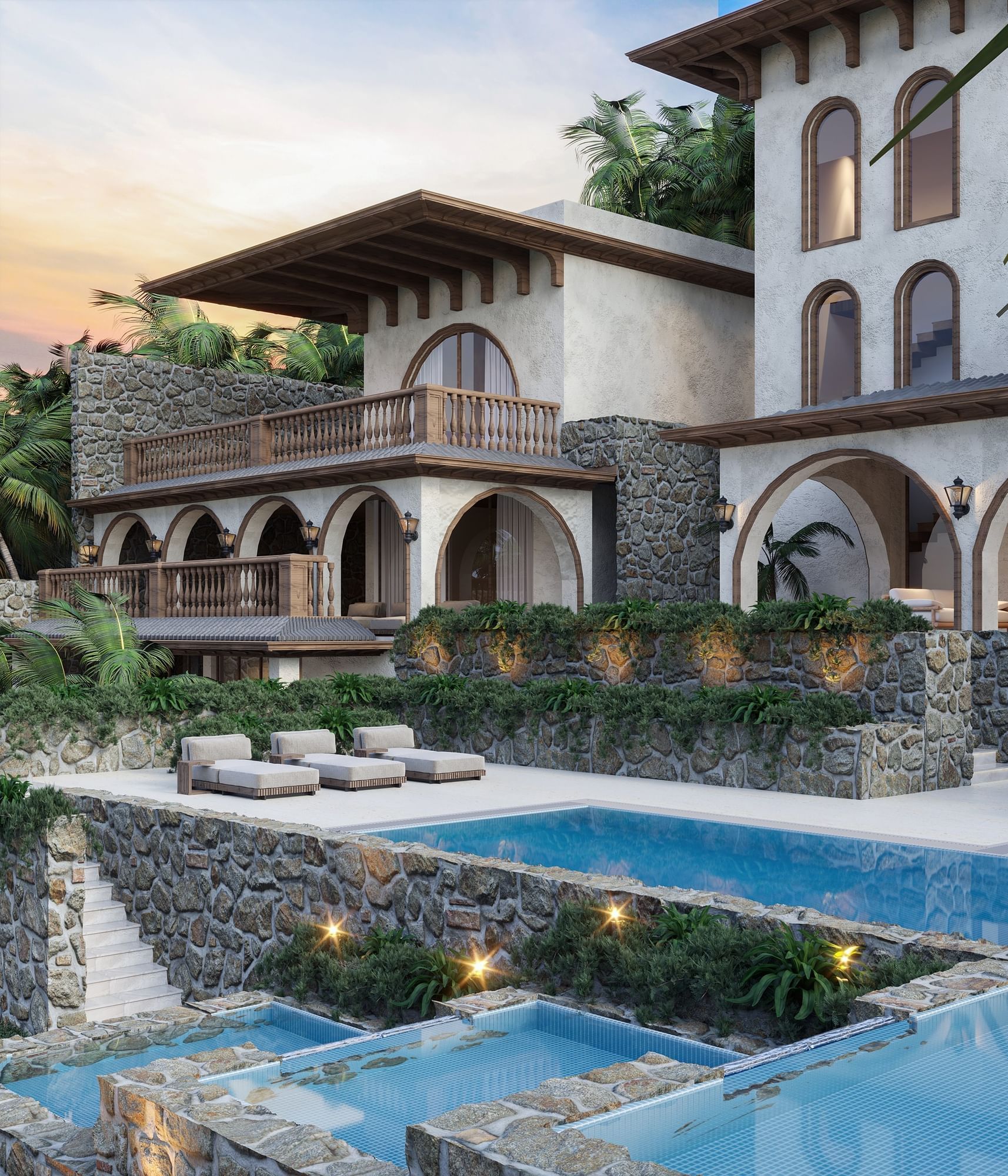 aila resort seven wonders villa4 St. Lucia Seven Wonders Villas—Helipad & Yacht Access for Sale caribbean