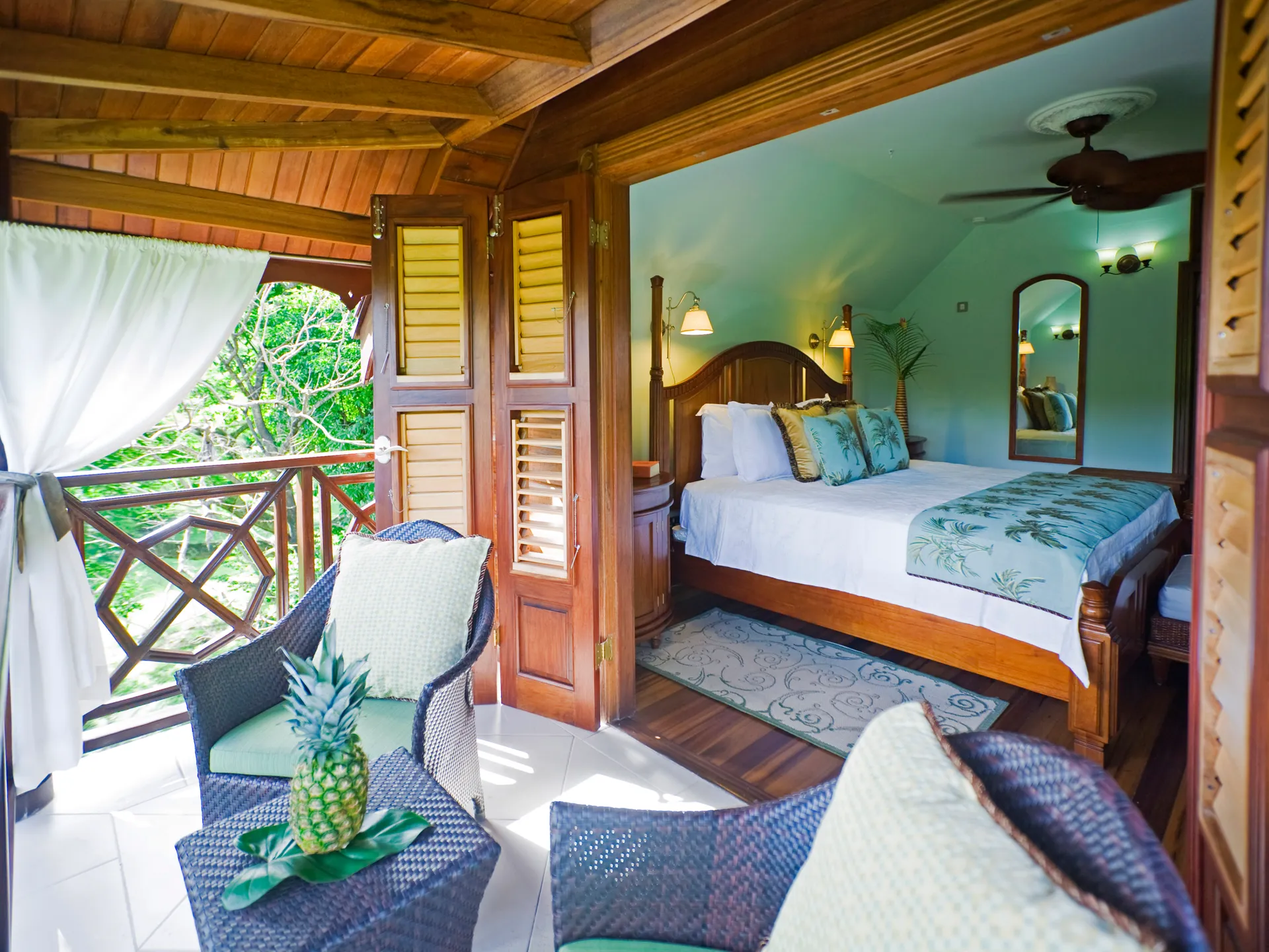 cest lavi villa13 St Lucia Real Estate - C’est La Vie Villa bedroom