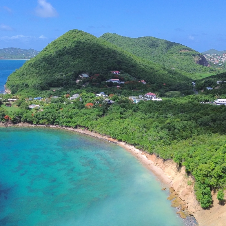 St Lucia Real Estate - C’est La Vie Villa coast