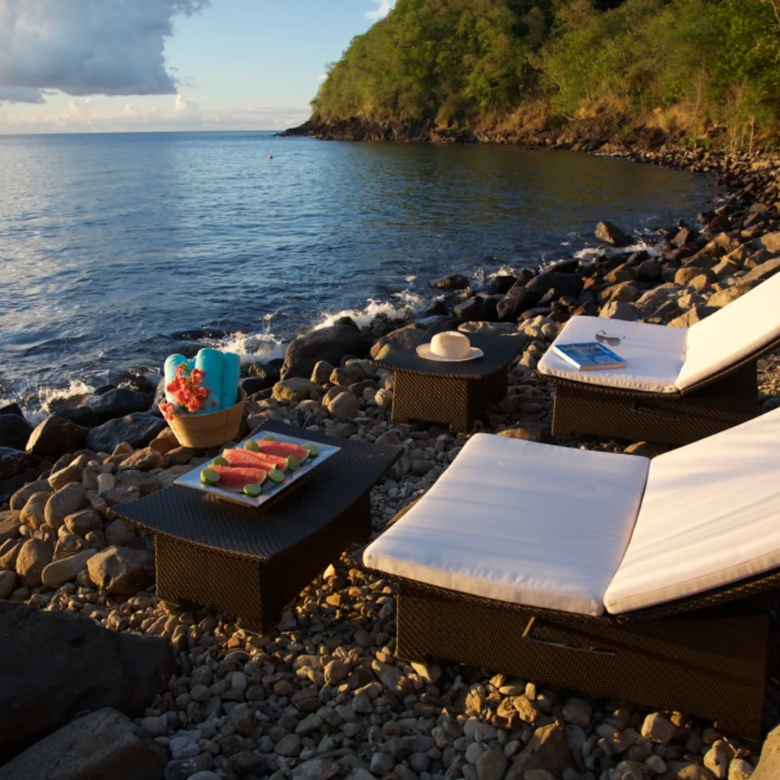 St Lucia Real Estate - C’est La Vie Villa sea side